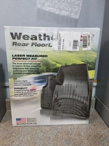 WeatherTech FloorLiner for 2018-2023 Chevrolet Traverse-Bench--3rd Row-Black - Picture 1 of 3