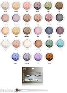 e.l.f. Mineral Eye Shadow PICK YOUR COLOR w/Natural Black Lash & Brush ELF NEW!