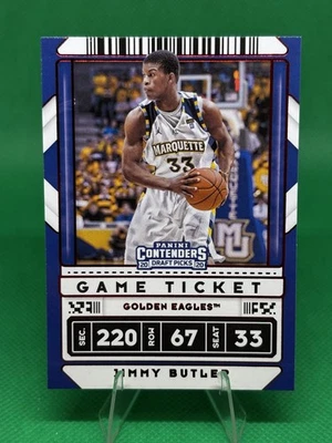 Boleto Contenders DP Jimmy Butler Prospect 2020-21 Miami Heat Warriors #32 Foto 1 de 2