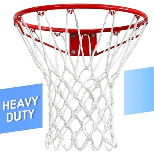 Red de baloncesto exterior (7,16 oz) 12 bucles base profesional de alta resistencia nueva sellada - Imagen 1 de 6