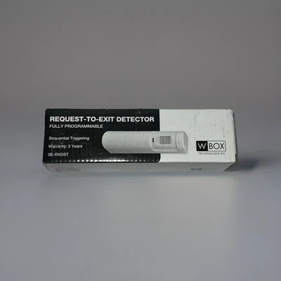 ADI PRO FORMALLY WBOX WBOX 0E-RXDST Request-to-Exit Detector-Fully Programmable- Sequential Triggering