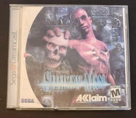 Shadow Man (Sega Dreamcast, 1999) Game + Case + Manual - NO MAP - READ