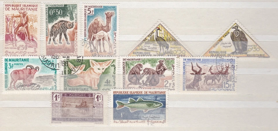 Colección de sellos de Mauritania Foto 1 de 1
