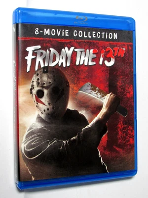 Friday the 13th 8 Movie Collection (Blu-ray Box Set) Great Condition! + FREE - Image 1 of 4