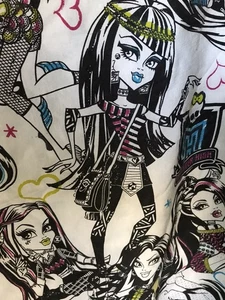 Lenzuolo piatto matrimoniale Monster High 2012 60% cotone/40% poliestere - Foto 1 di 3