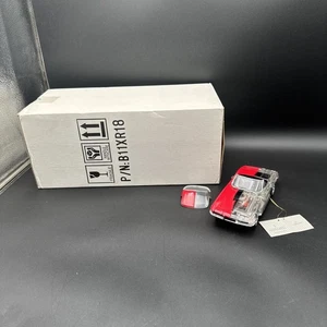 Franklin Mint 1967 Chevrolet Corvette, Half Clear / Half Red, 1:24, Nice, Boxed - Bild 1 von 11