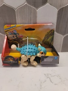 Jurassic World Rebirth Ankylosaurus Bumpy Dinosaur Jurassic Park Imaginext Toy - Picture 1 of 6