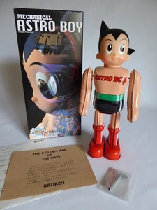 VINTAGE BILLIKEN SHOKAI JAPAN ASTRO BOY WIND UP TIN TOY (NEW) TESTED - Picture 1 of 19