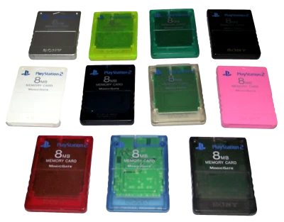 1 x Genuine Sony Magic Gate PS2 Memory Card PlayStation 2 8MB SCPH 10020 - Image 1 of 3