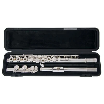 New YAMAHA FLUTE - YFL 272SL w/STERLING LIP - Open Holes - E Mech - Ships FREE - Image 1 of 4