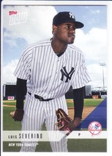 2018 Topps Now Road to Opening Day New York Yankees #OD-39 Luis Severino