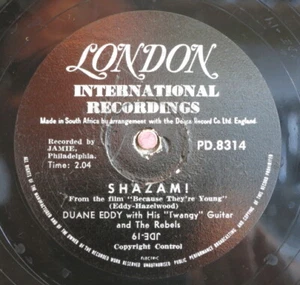 Duane Eddy 78 RPM / Shazam! & The Secret Seven (25-0720) - Picture 1 of 2