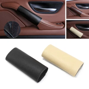 1*Door Handle Panel Pull Handle LEATHER Cover+ Magic Paste For BMW 5 Series F10 - Bild 1 von 9