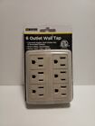 DG Grounded  6-Outlet Tap  Adapter Charging Station 3-Prong NEW