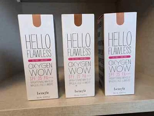 Benefit Hello Flawless Oxygen Wow Fondotinta SPF 25 / PA+++ 30ml. Varie tonalità - Foto 1 di 13