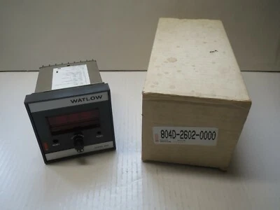 WATLOW 804D-2602-0000 TEMPERATURE CONTROL 0-850 DEGREES CELCIUS - Image 1 of 4