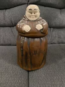 Vintage Thou Shalt Not Steal Friar Tuck Monk Cookie Jar - Picture 1 of 14
