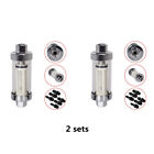 2 Sets Motorcycle Car Boat 1/4" 5/16" 3/8"  Reusable Washable Inline Fuel Filter