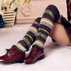 Women Winter Warm Leg Warmer Knitted Crochet Over Knee High Long Socks Leggings