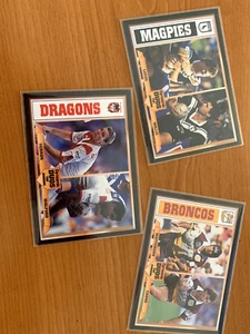 1994 DYNAMIC DUO RUGBY LEAGUE CARDS 3 - Picture 1 of 3