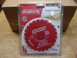 NEW DIABLO 6-1/2" 24T CIRCULAR SAW BLADE # D0624 - Picture 1 of 5