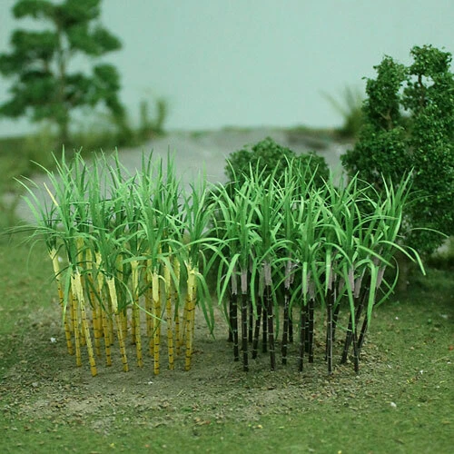 Free Shipping 150 Sugarcane Plants O Scale 2.5 inch Tall # 70128 - Image 1 of 1