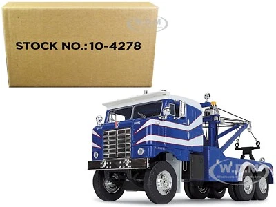 Grúa Kenworth Bullnose 1953 azul 1/34 diecast primera marcha 10-4278 Foto 1 de 4