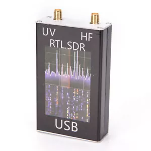 Sintonizador receptor USB RTL-SDR banda completa 100 KHz-1,7 GHz banda completa UV HF RTL-SDR R820T + 8232 Ham SDR - Imagen 1 de 7