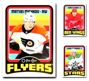 2024-25 O-Pee-Chee RETRO HIGH **** PICK YOUR CARD **** From Base SET [251-600] - Picture 1 of 156