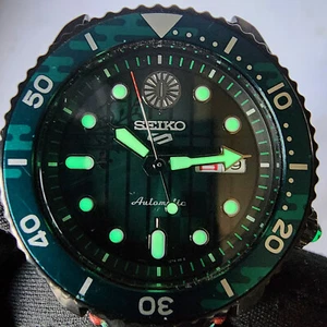 Seiko x Demon Slayer Kimetsu No Yaiba SRPJ23K1 Tanjiro Kamado Green 4R36 Ltd 500 - Bild 1 von 14