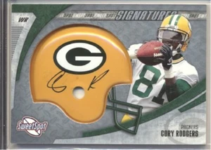 2006 Sweet Spot Signatures #SSS-CR  Cory Rodgers  On Card Auto RC  WR Packers - Picture 1 of 2