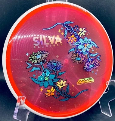 MVP Axiom Particle Glow Proton Soft Proxy WHITE-Rim RED Silva Special Disc Golf - Image 1 of 4