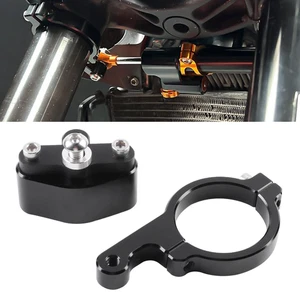 Steering Damper Stabilizer Mount Bracket For 690 DUKE 690 DUKE R 2014-2018 - Picture 1 of 21