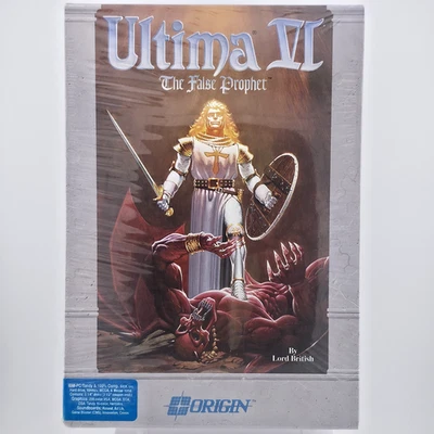 Ultima VI: The False Prophet, 1990, Big Box, New & Sealed - Image 1 of 4