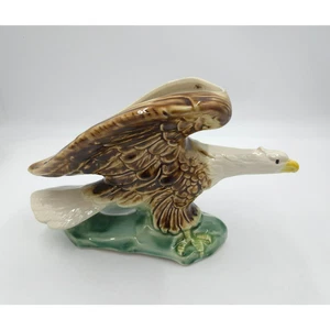 Large American Eagle Pottery Planter Vase Patriotic Vintage - Unknown Maker - Picture 1 of 7