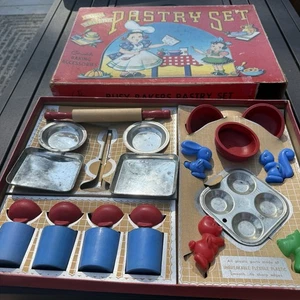 Vintage Transogram Busy Bakers Kindergebäck Set 3906 Selten Rarität - Bild 1 von 20