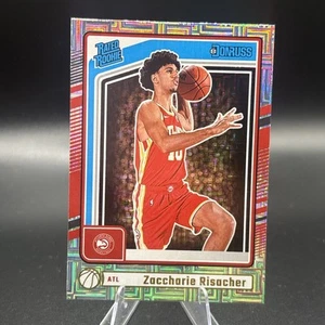 Zaccharie Risacher #219 Rated Rookie Choice Silver Donruss 2024-2025 Donruss NBA - Picture 1 of 2
