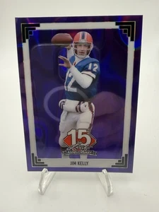 Jim Kelly 2025 Leaf 91B-80 15th Anniversary Purple /7 - Bild 1 von 3