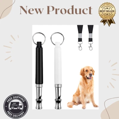 Dog Whistle to Stop Barking Neighbors Dog, 2 Pcs Adjustable Ultrasonic Silent... - image 1 of 4