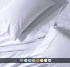 Split Top King- Flex Top King Percale Deep Pocket Bed Sheets Set