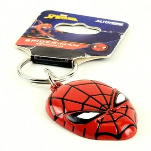 Llavero de metal máscara roja superhéroe de Marvel Comics Spiderman - Imagen 1 de 3
