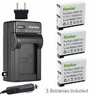 3x Kastar Battery and 1x Normal Charger for Gopro Hero 4 Gopro HERO4 AHDBT-401