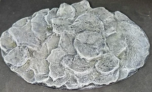 170mm Oval 170x105mm Resin Base Slate v2 Imperial Knight Scenic Warhammer 40k - Picture 1 of 3