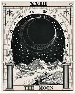 Der Mond neues Design Mandala Wandteppich indische Baumwolle Wandbehang Wohndeko Poster - Bild 1 von 2