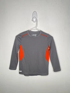 Jumping Beans Active Shirt Boys Size 7X Gray Long Sleeve - Picture 1 of 4