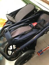 Lightweight Running Pushchair Twin Seat Fully Reclining From Birth to 3 Years