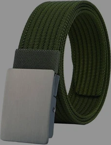 2x Ayliss Unisex Cotton Belt Army Green One Size New Free P&P! - Picture 1 of 1