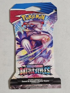 Pokemon Sword And Shield Battle Styles Booster Pack (1 Pack) New FACTORY SEALED - Picture 1 of 2