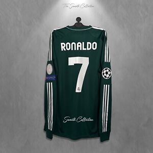 REAL MADRID 2012/13 3RD MATCH SHIRT RONALDO CHAMPIONS LEAGUE PLAYER ISSUE JERSEY