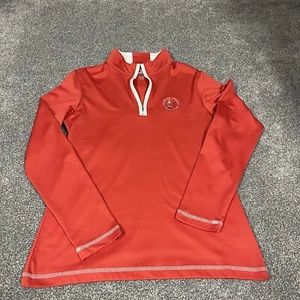 Cutter Buck Moselem Springs Golf Club Size S Red 1/4 Zip Pullover Women’s - Picture 1 of 10